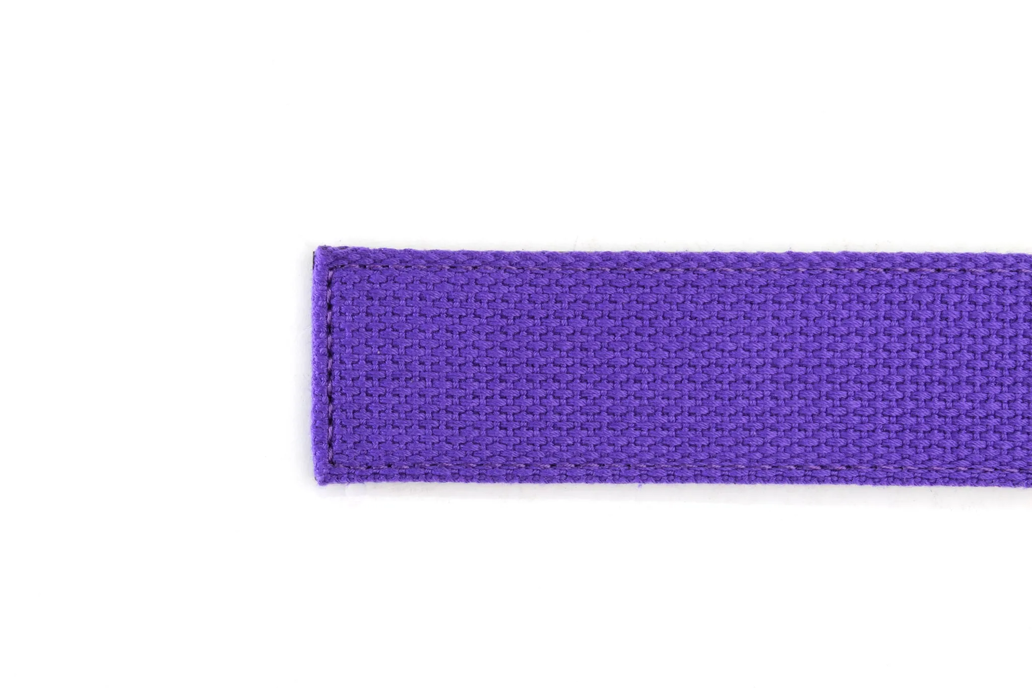 1.5" Purple Canvas Strap