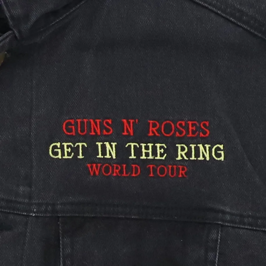 1991 Guns N Roses Tour Denim Jacket