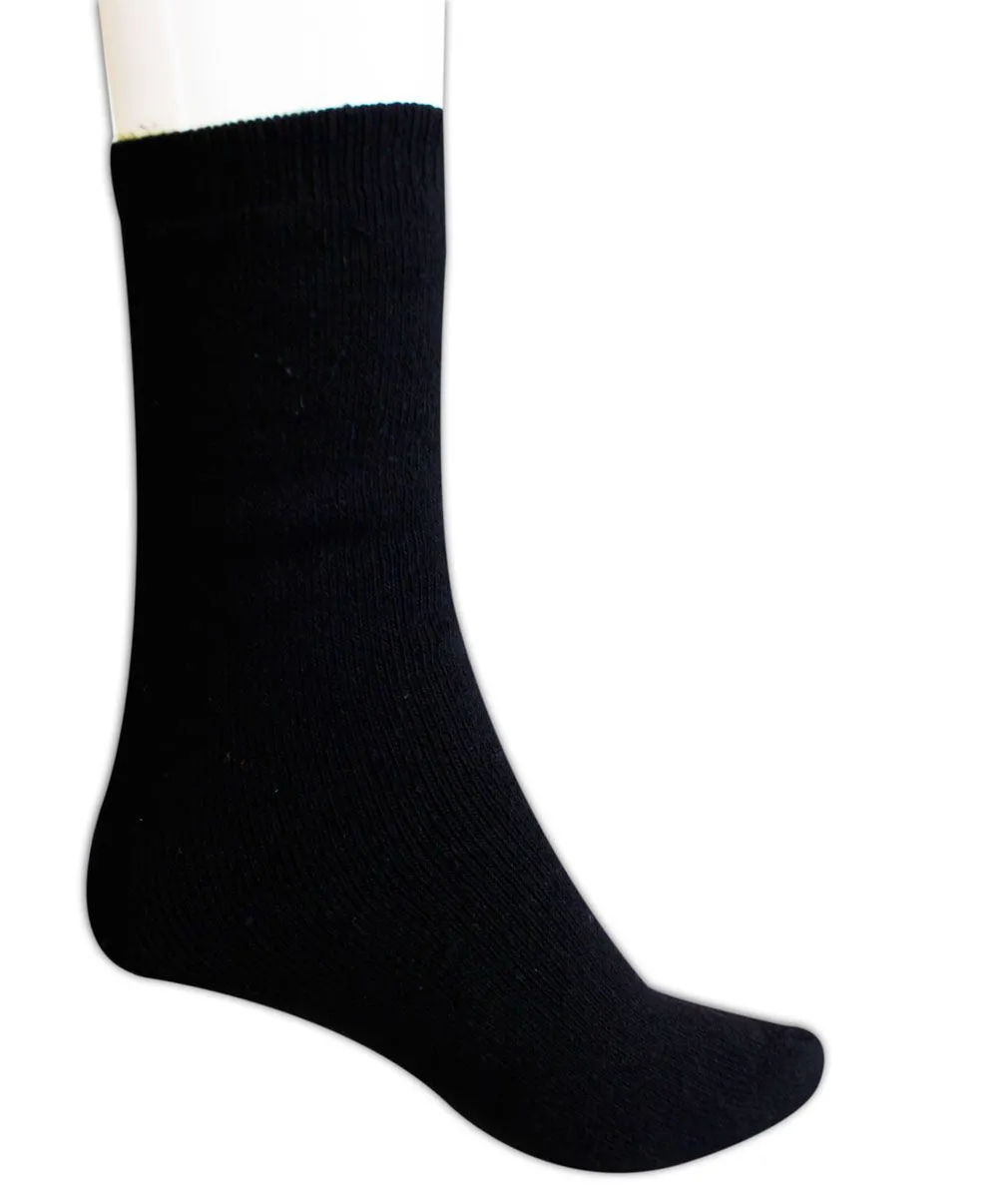 6 Pack Mens Thermal Heat Trap Socks