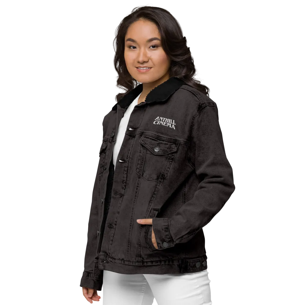 Anthill Cinema Record Breaking Womens Denim Sherpa Jacket