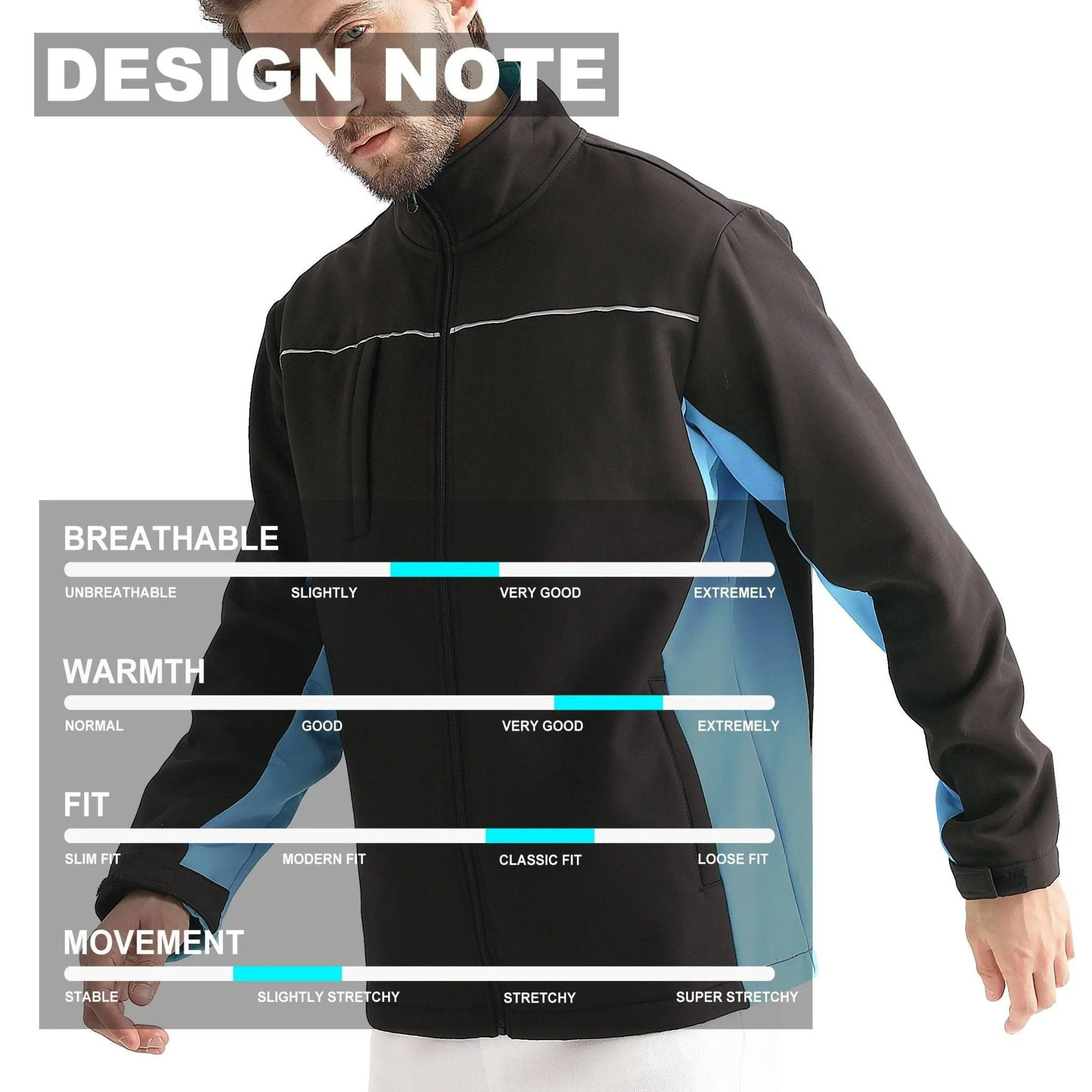 Big Bee PANEL Softshell Jacket, Contrast Team Wear