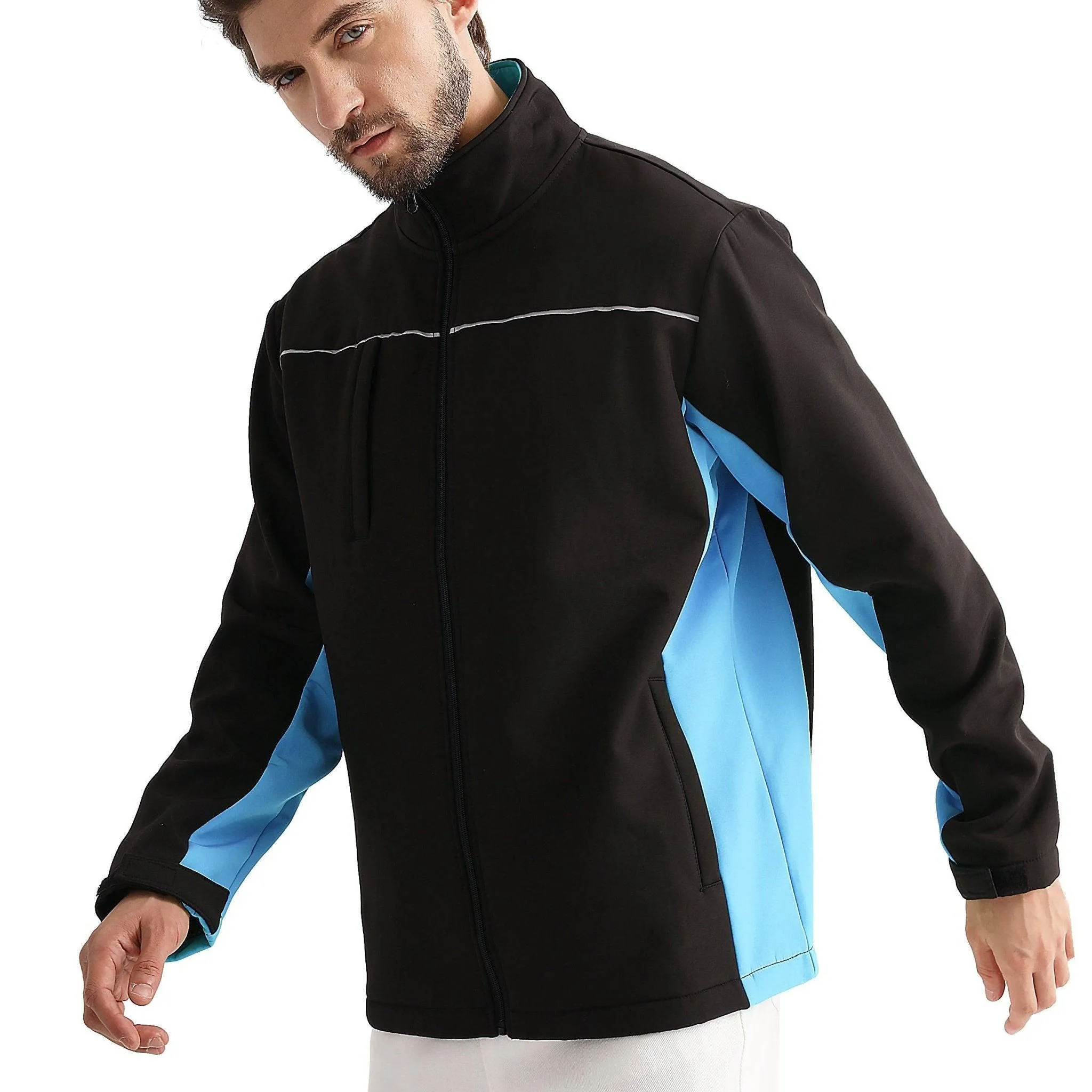 Big Bee PANEL Softshell Jacket, Contrast Team Wear