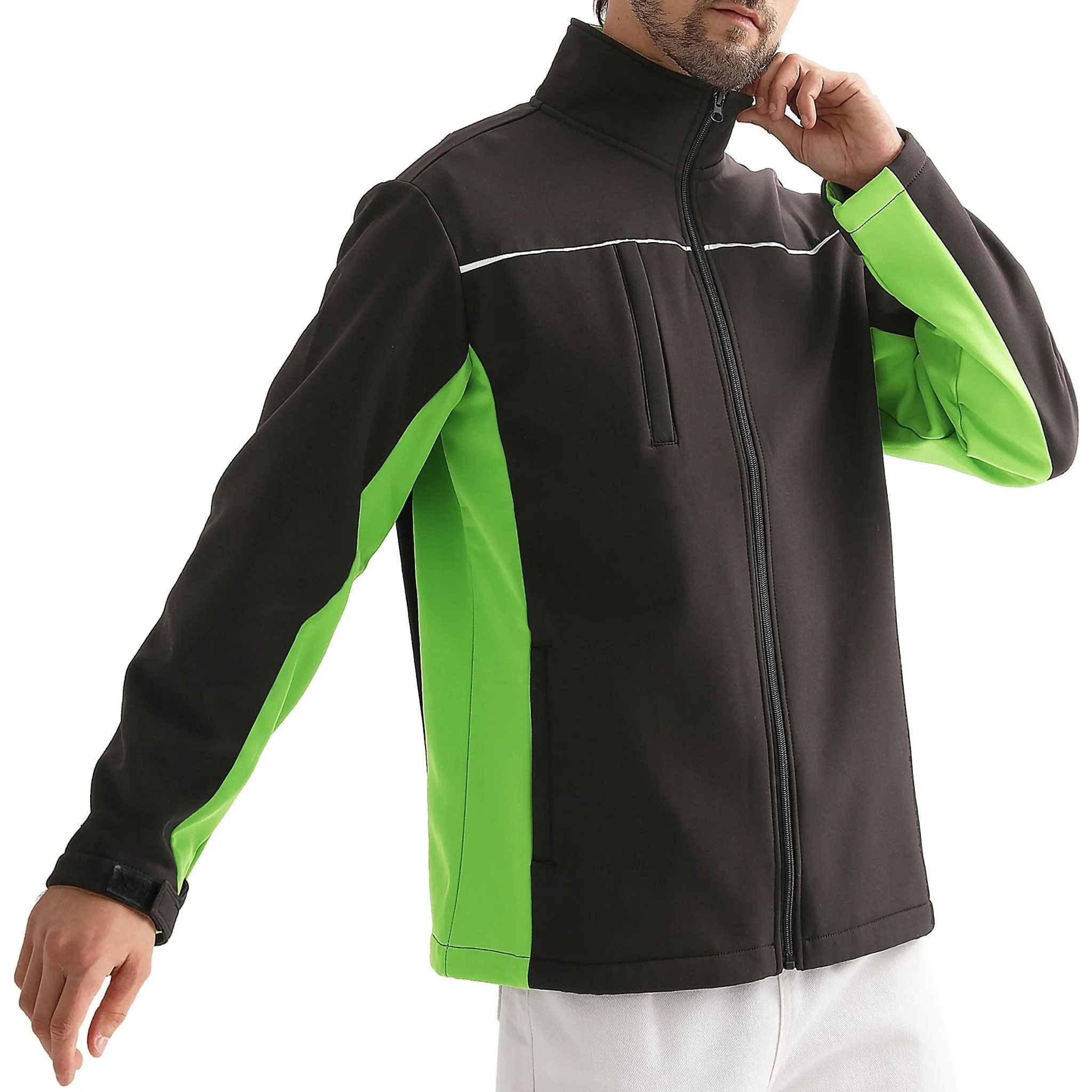 Big Bee PANEL Softshell Jacket, Contrast Team Wear