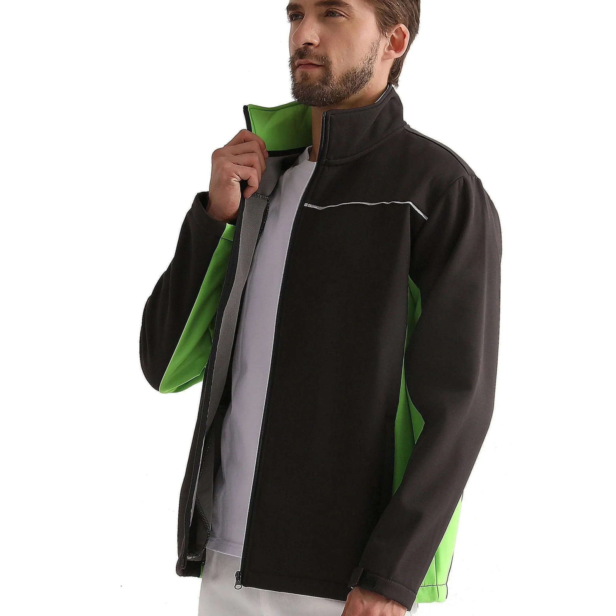 Big Bee PANEL Softshell Jacket, Contrast Team Wear