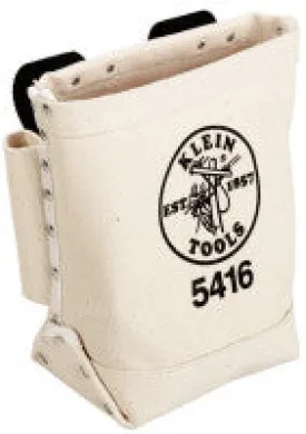 Bull-Pin and Bolt Bags, 3 Compartments, 10 in X 5 in, Canvas