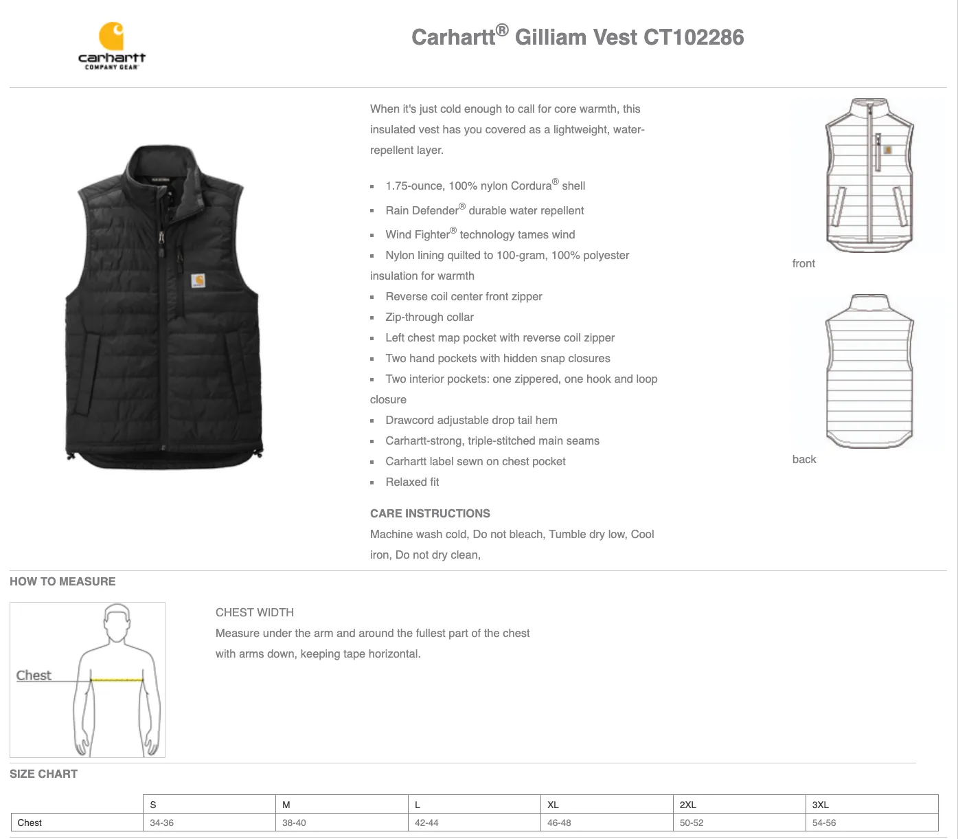 Carhartt® Gilliam Vest