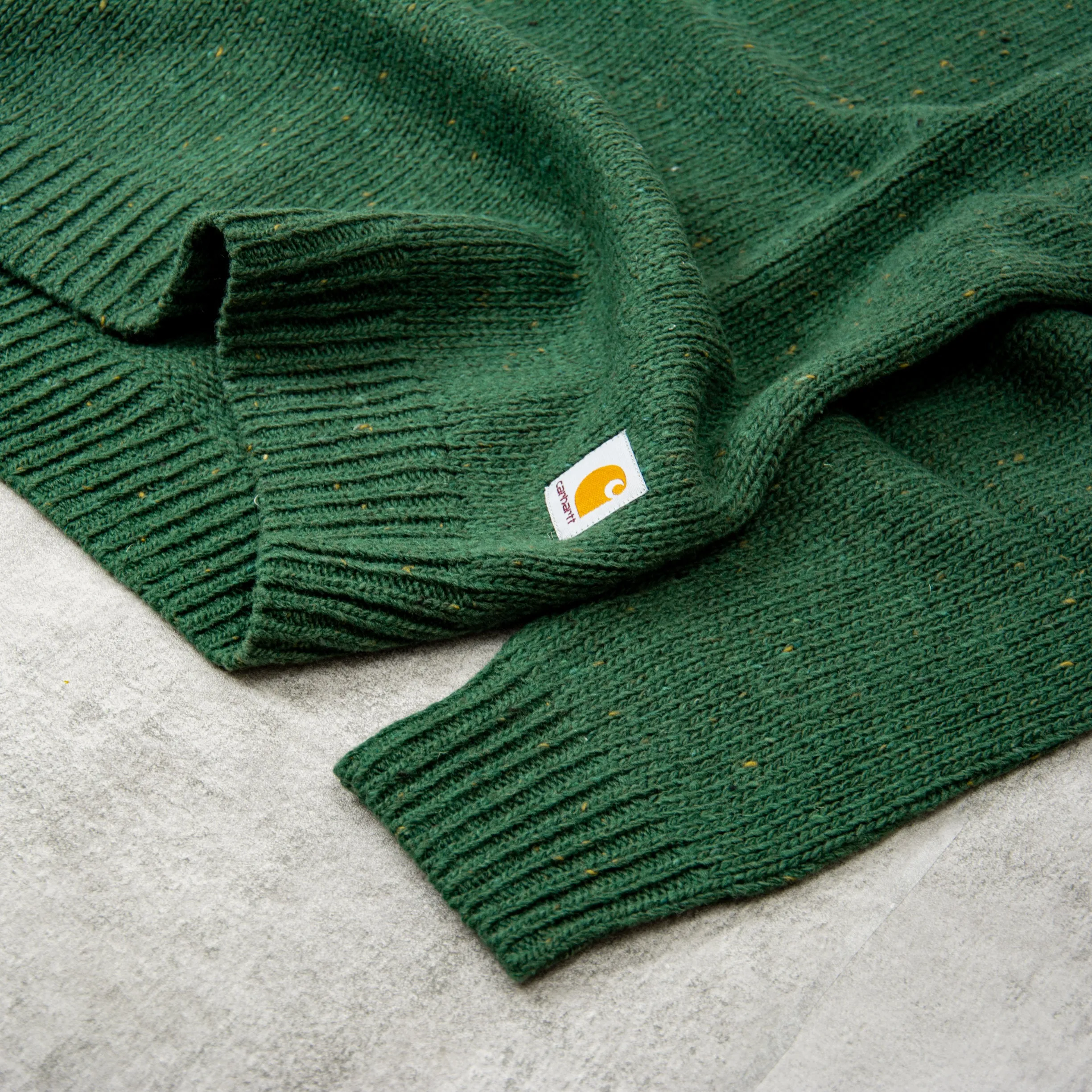 Carhartt WIP Anglistic Sweater - Speckled Sycamore Tree