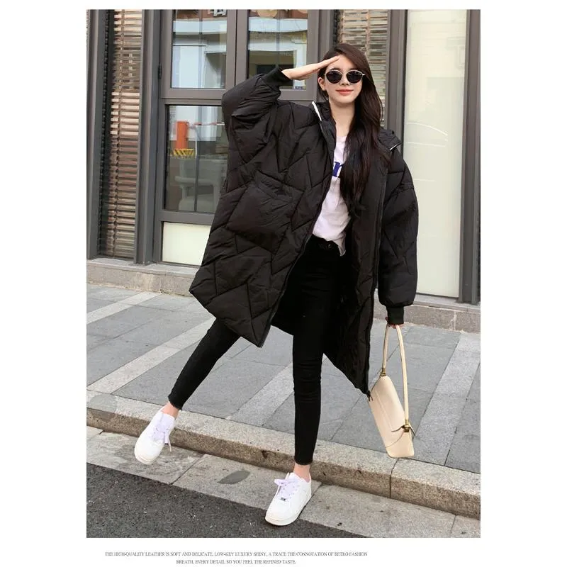 Chic Mid-Length Puffer Coat