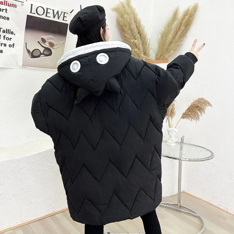 Chic Mid-Length Puffer Coat