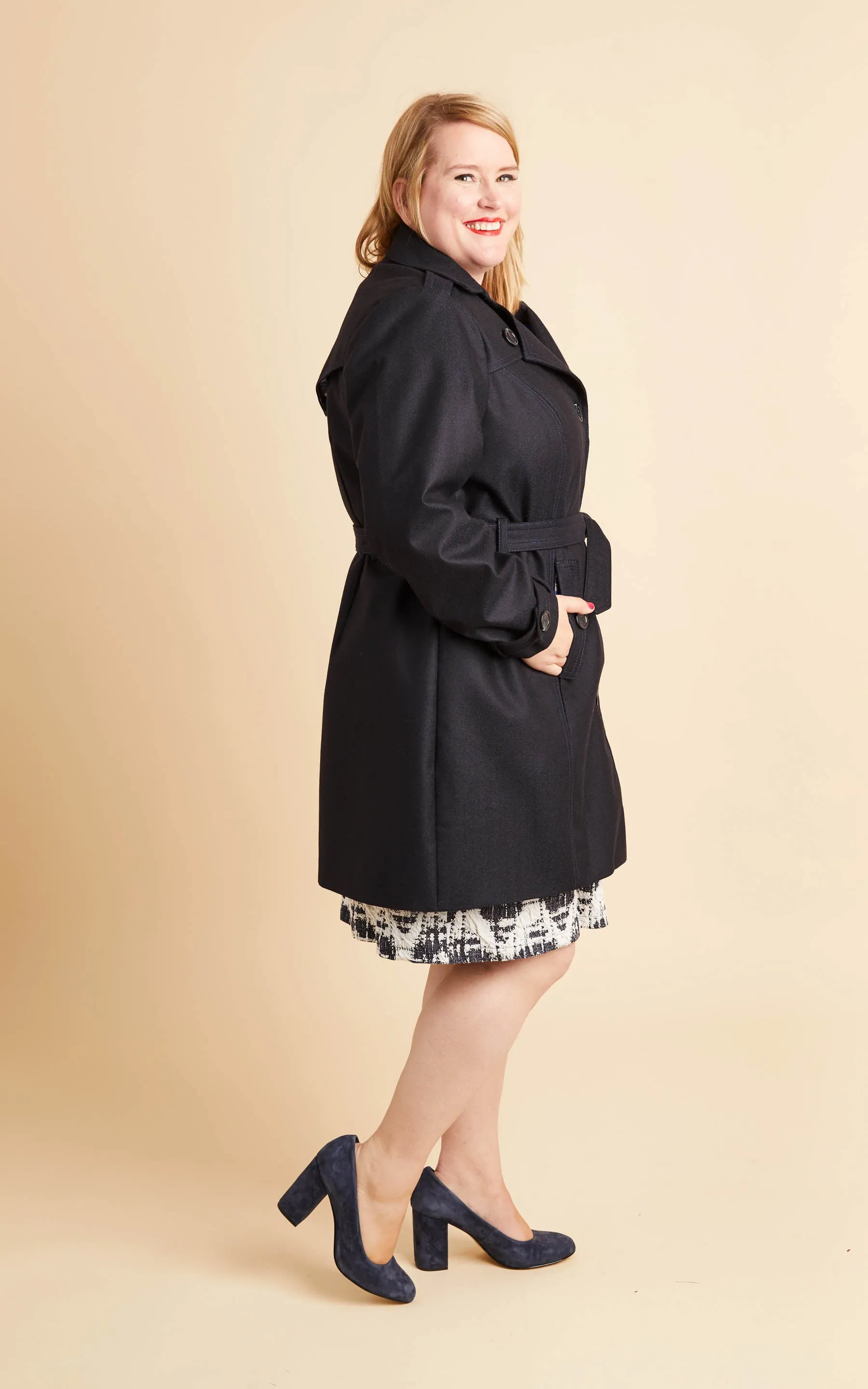 Chilton Trench Coat 12-28 printed pattern