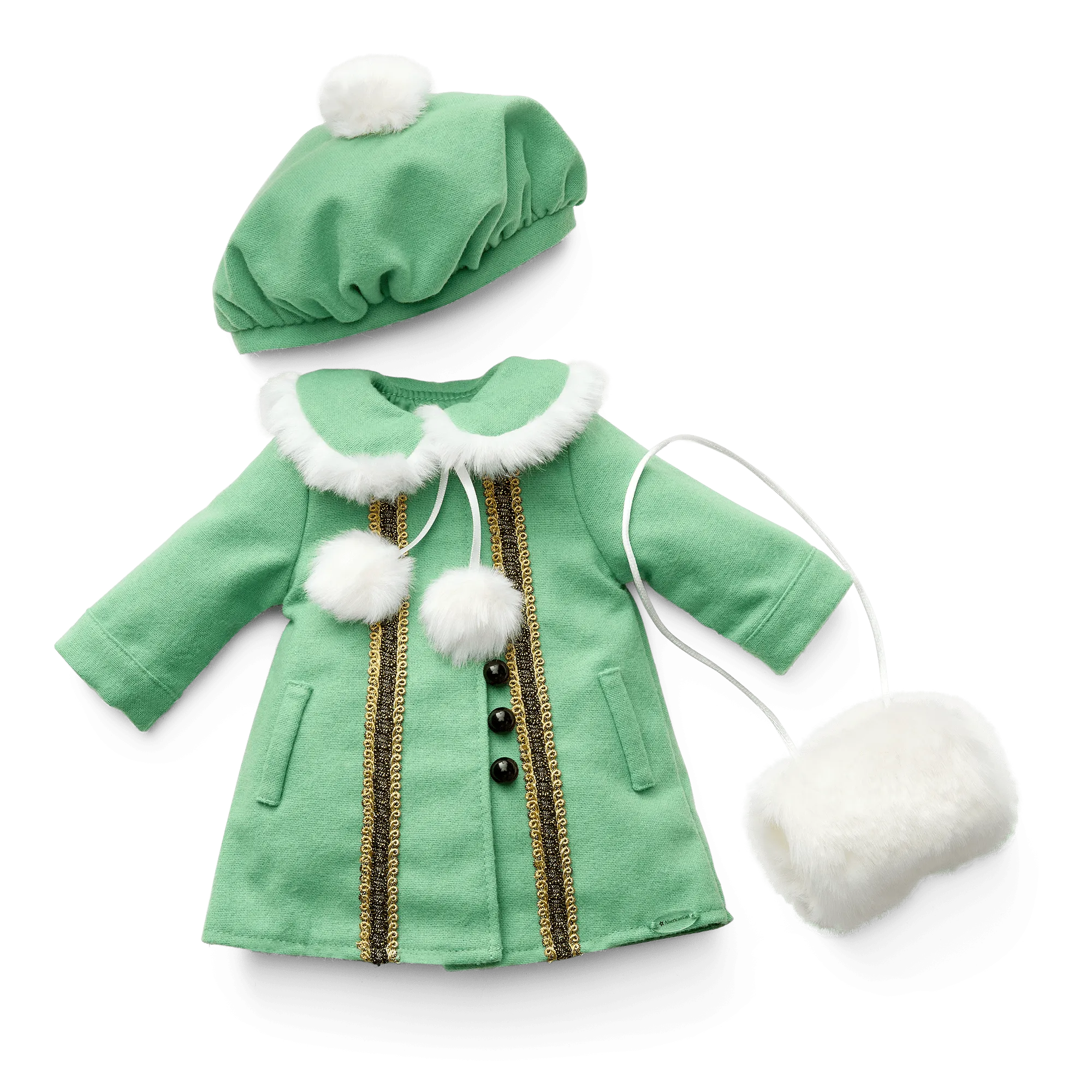 Claudie's™ Winter Coat for 18-inch Dolls (Historical Characters)