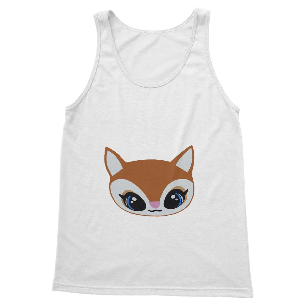 Deer Head Classic Adult Vest Top