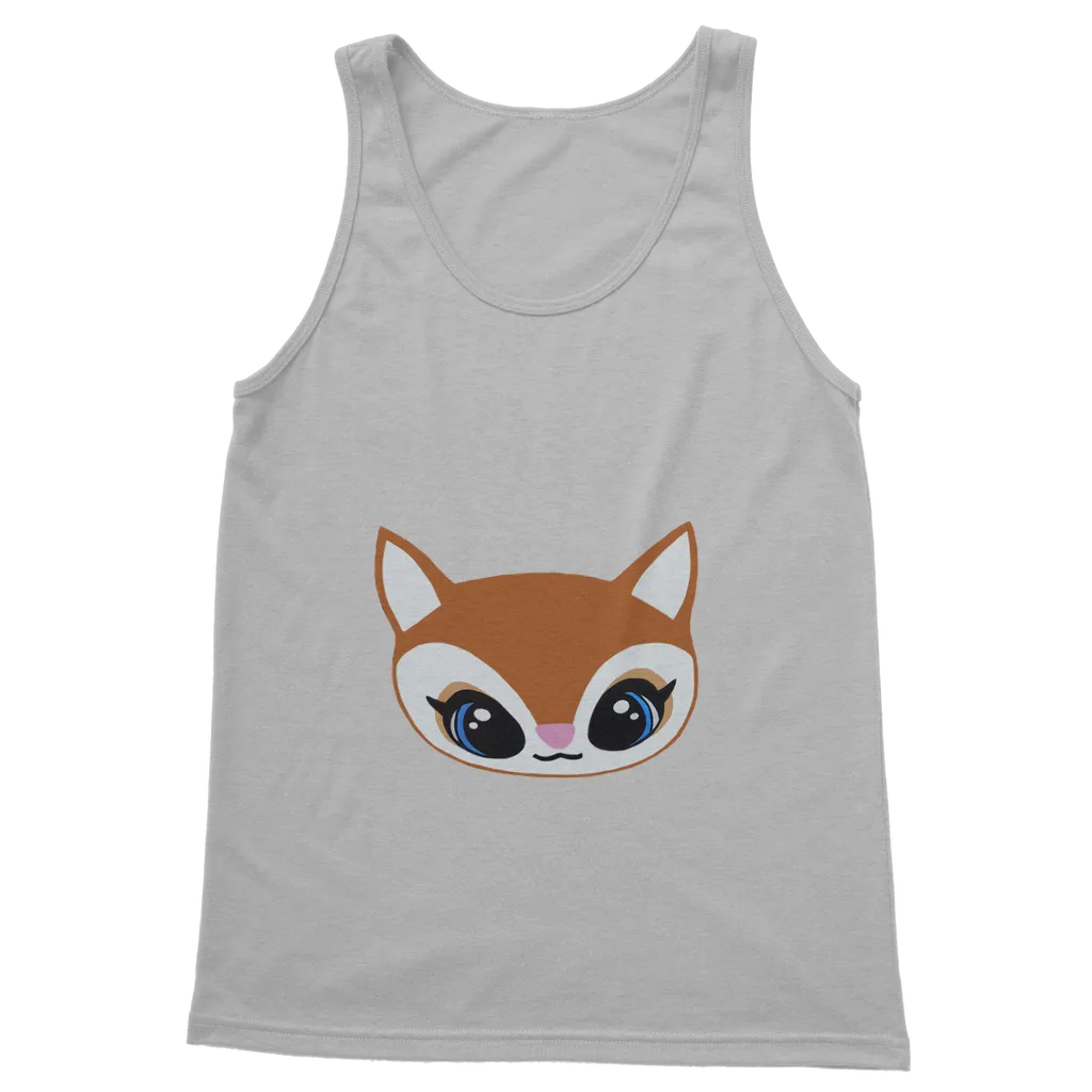 Deer Head Classic Adult Vest Top