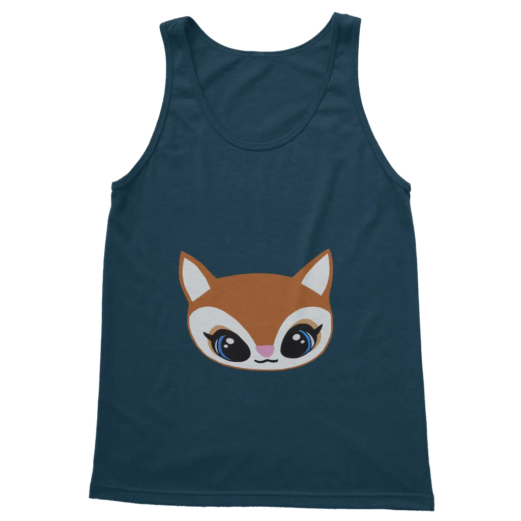 Deer Head Classic Adult Vest Top