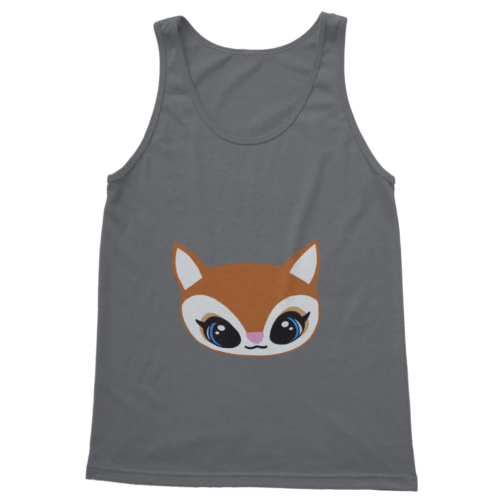 Deer Head Classic Adult Vest Top