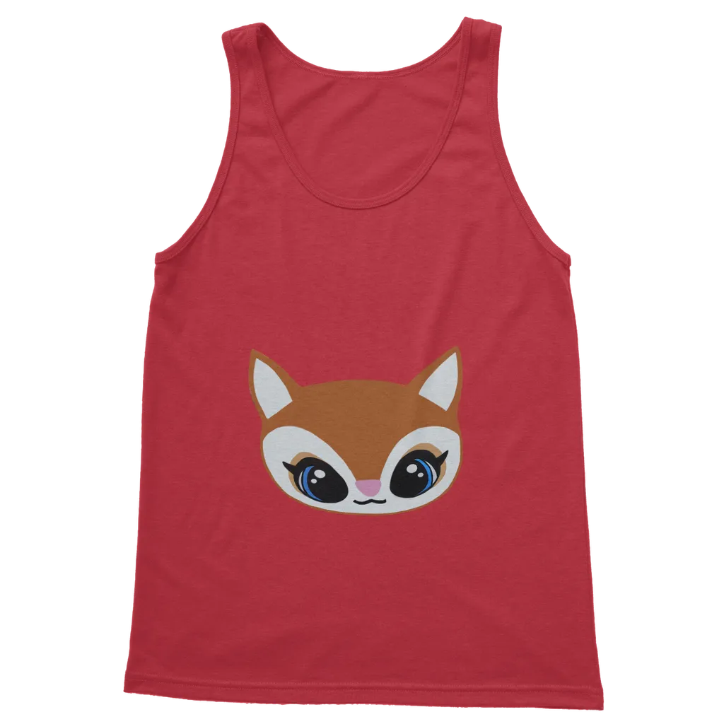 Deer Head Classic Adult Vest Top