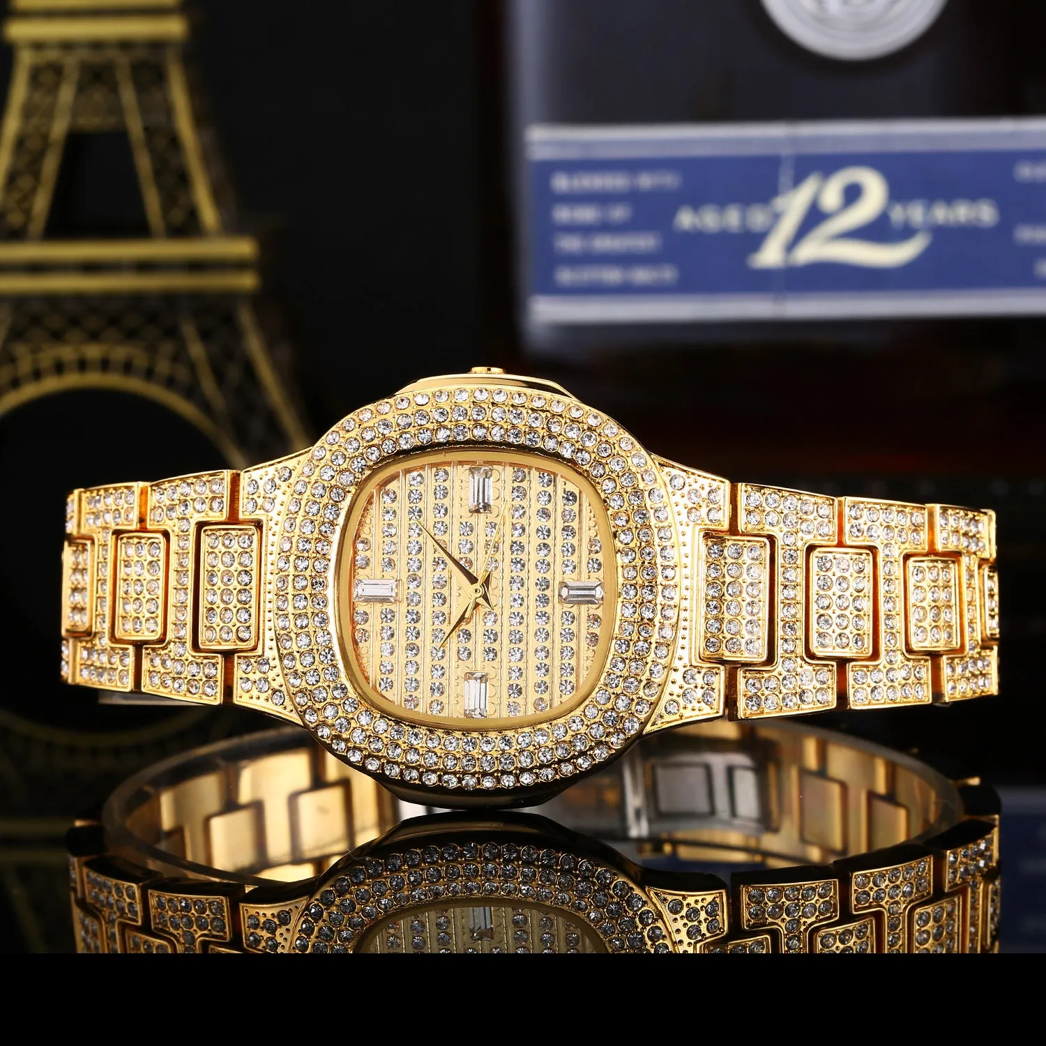 diamond Fashion watch for men