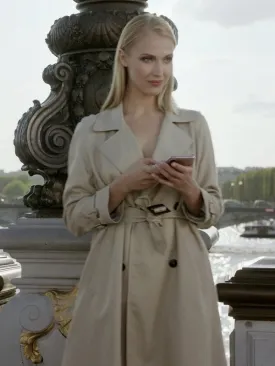 Emily in Paris Camille Razat Trench Coat