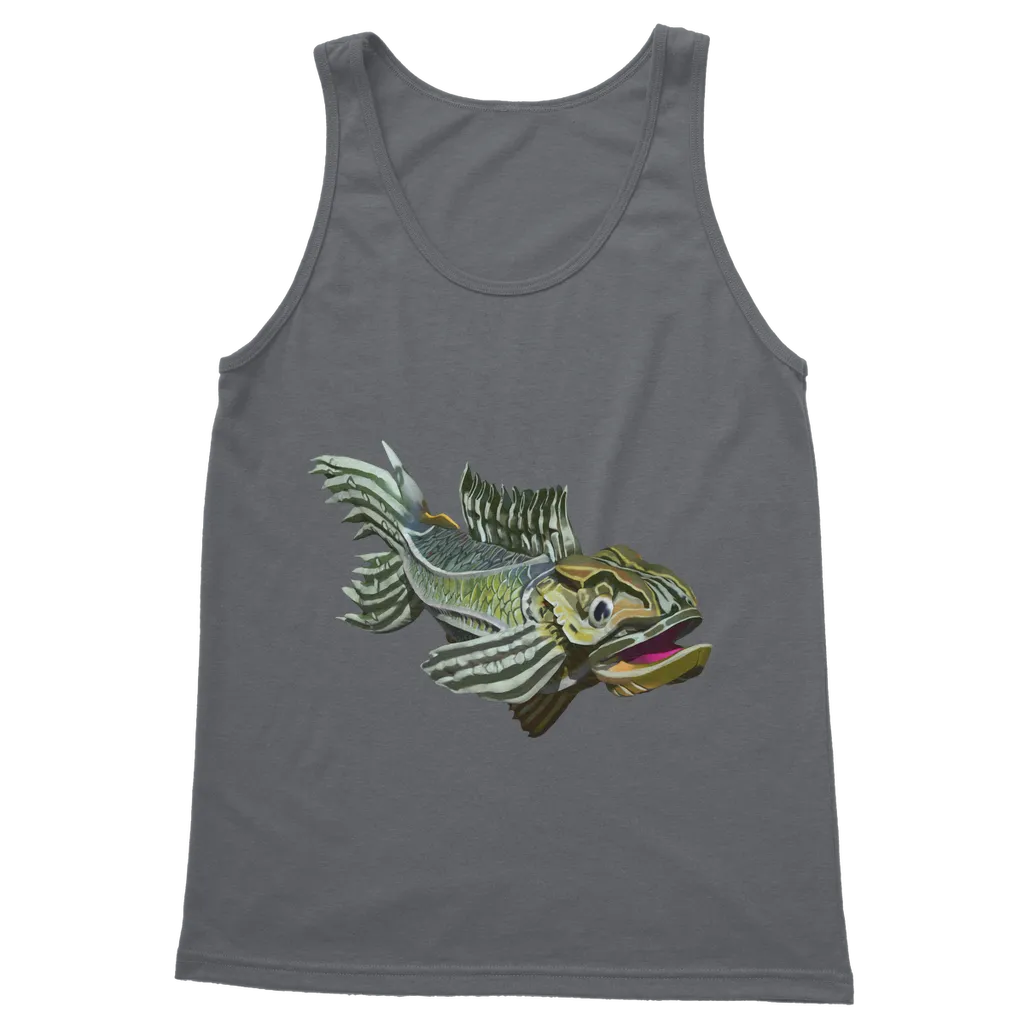 Green Fish Classic Adult Vest Top