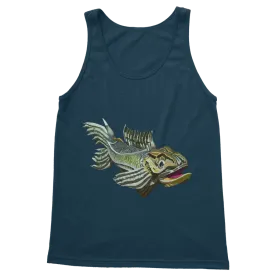 Green Fish Classic Adult Vest Top