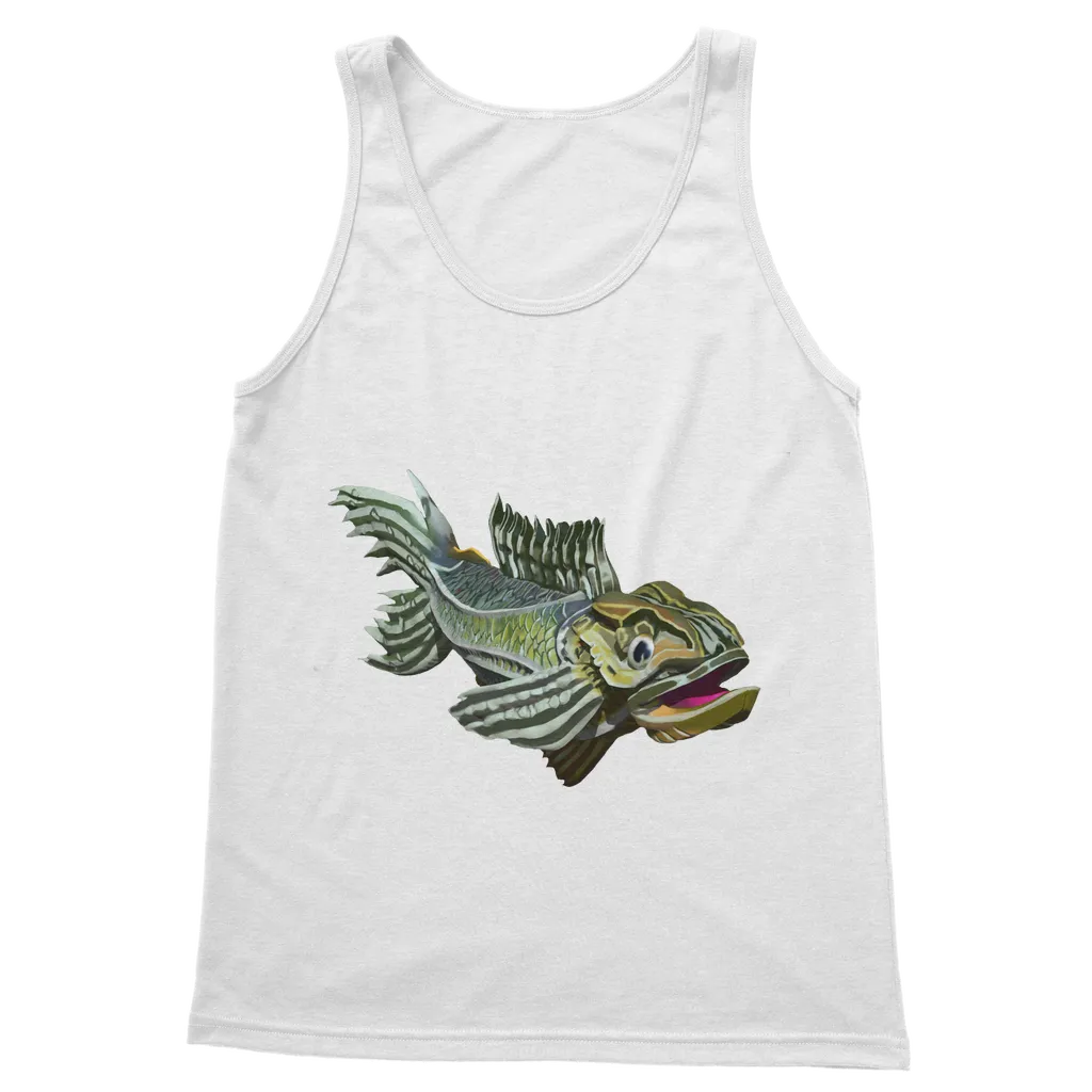 Green Fish Classic Adult Vest Top