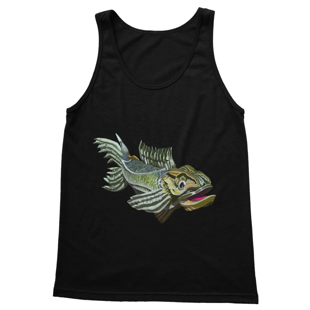 Green Fish Classic Adult Vest Top