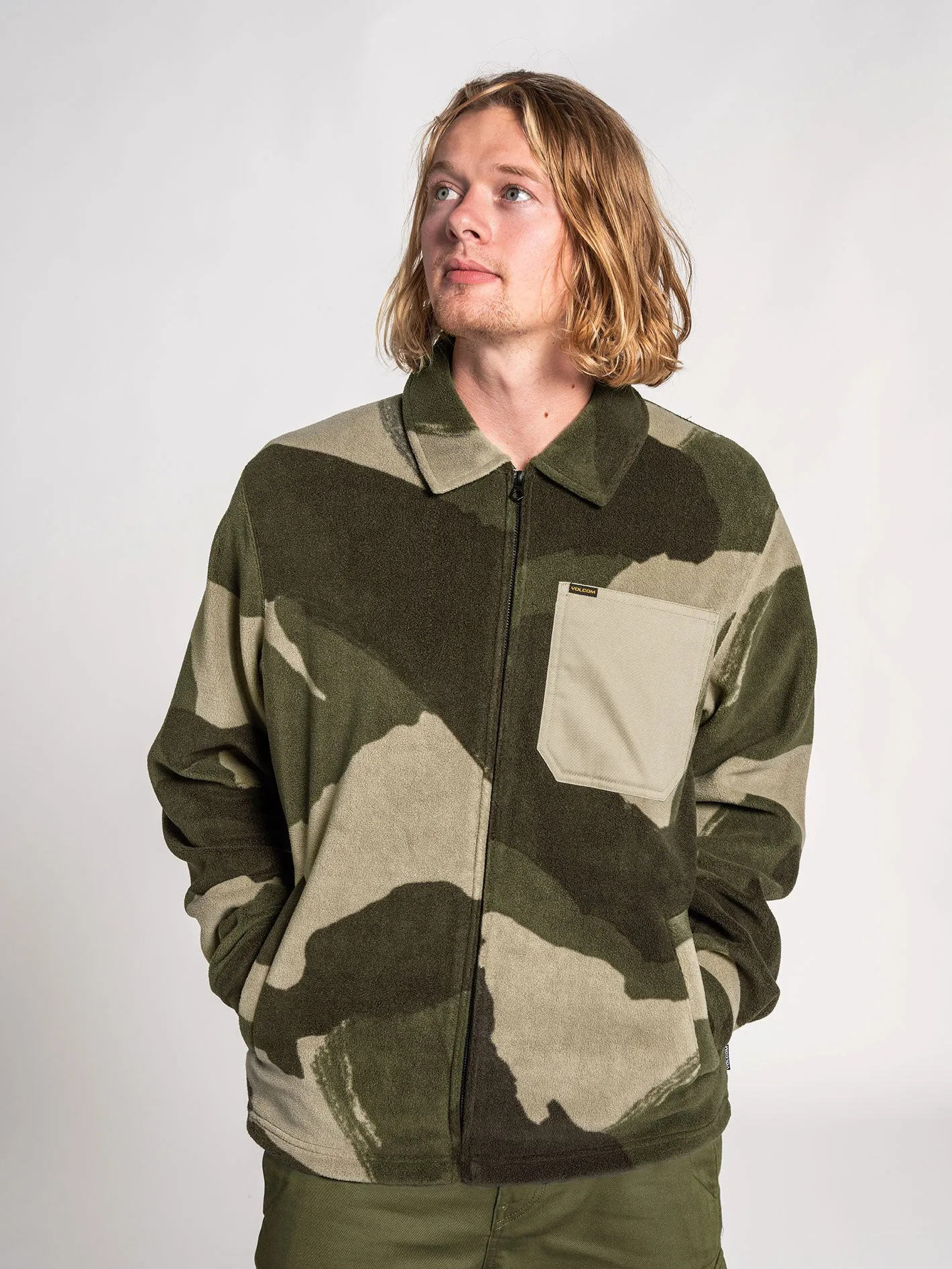 Imson Fleece Jacket  - Camouflage