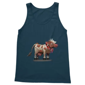 Light Brown Cow Classic Adult Vest Top