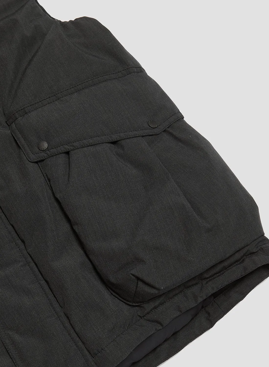 Nanga Hinoc Down Vest in Charcoal