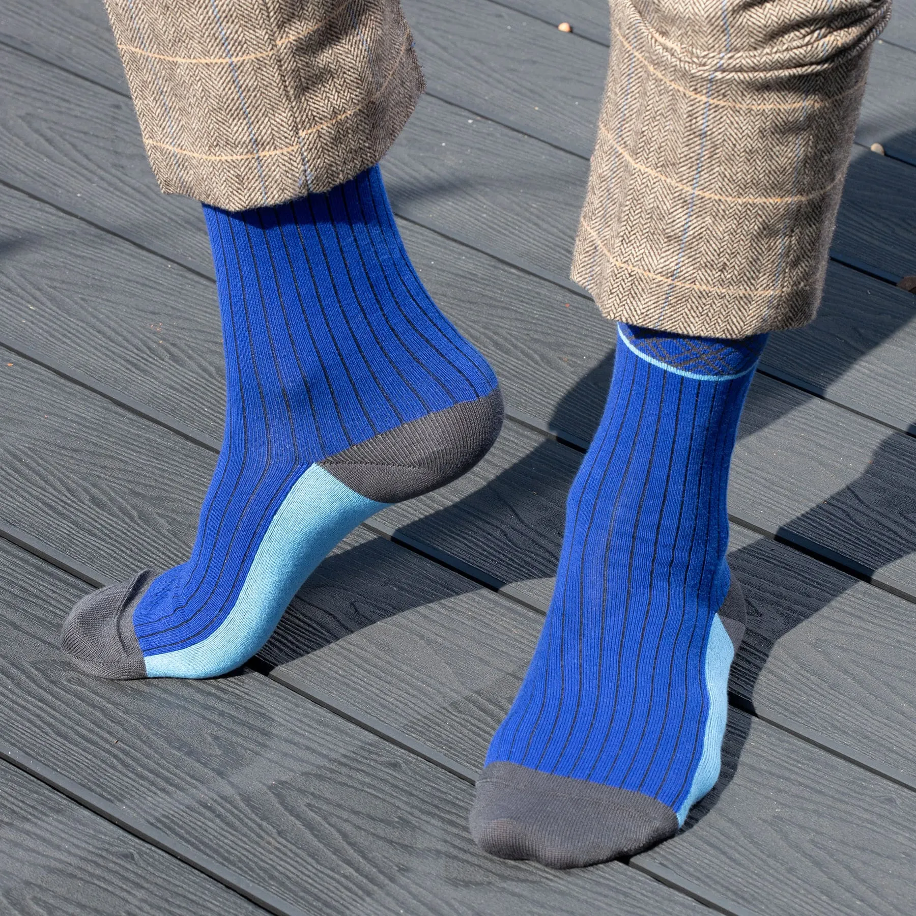 Nexus Men's Socks - Blue