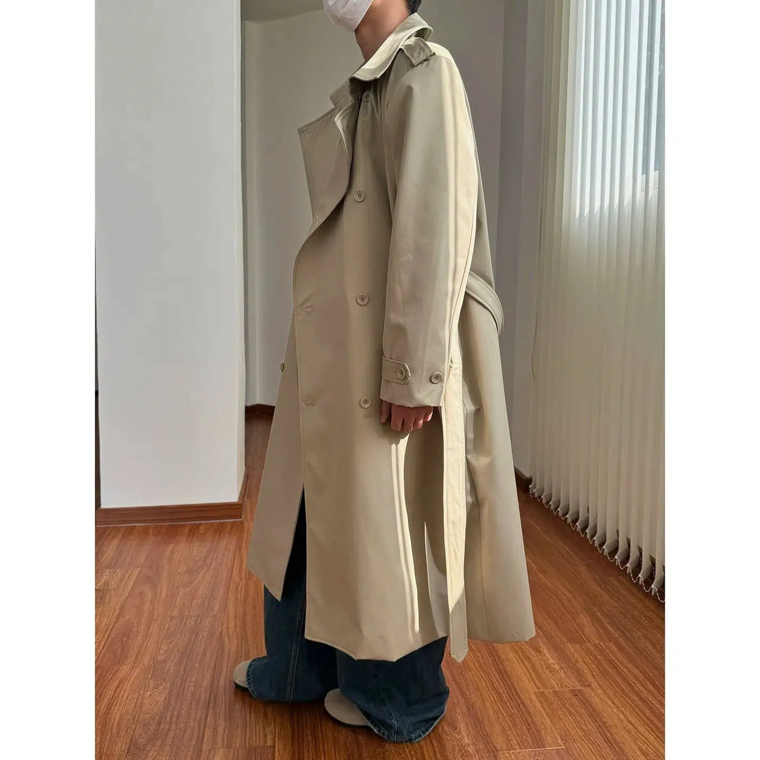 Nine Structured Style Modern Trench Coat