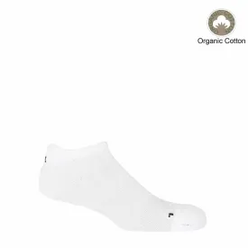 Organic Men's Trainer Sport Socks - White