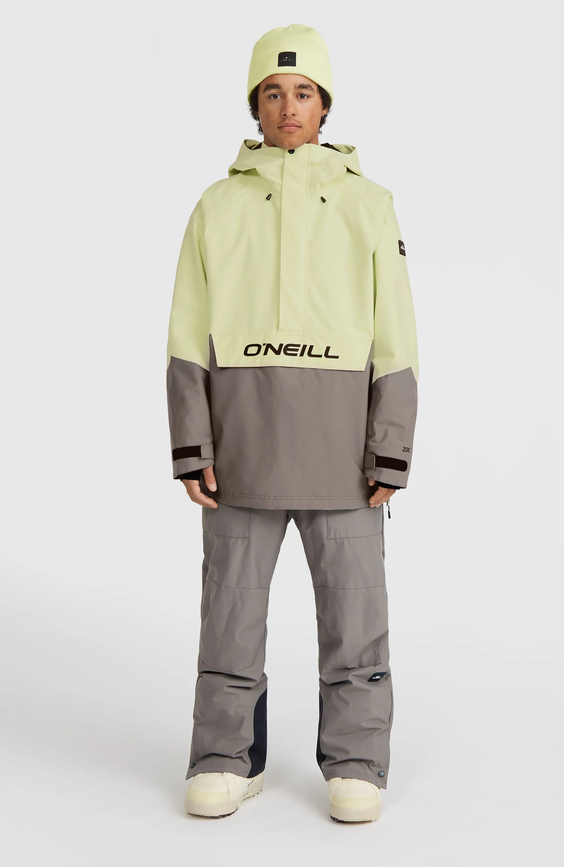 O'Riginals Anorak Snow Jacket | Lime Wash Colour Block