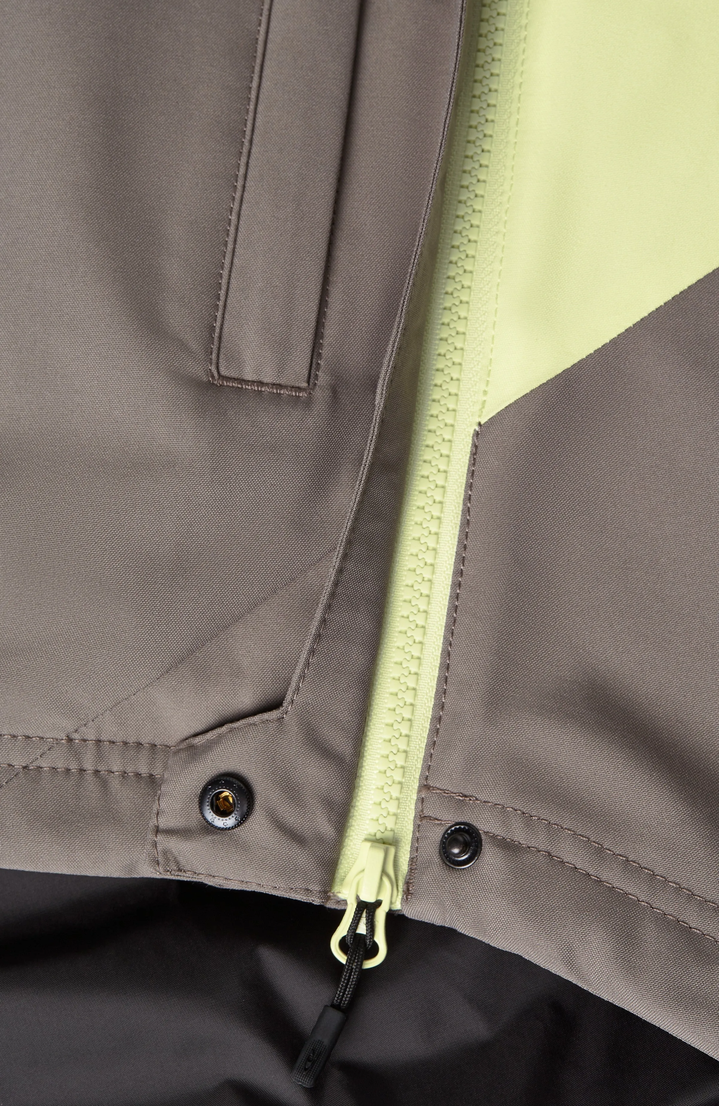 O'Riginals Anorak Snow Jacket | Lime Wash Colour Block