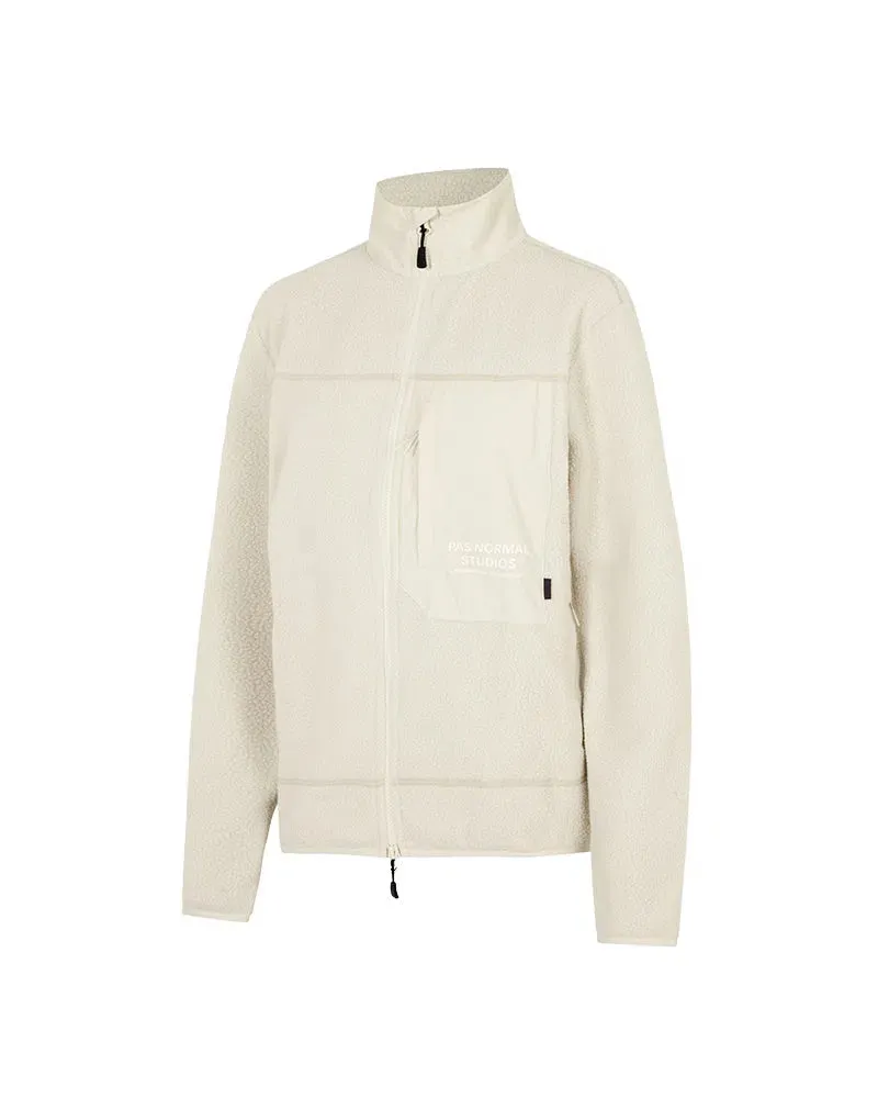 PAS NORMAL STUDIOS Off Race Fleece Jacket - Off White