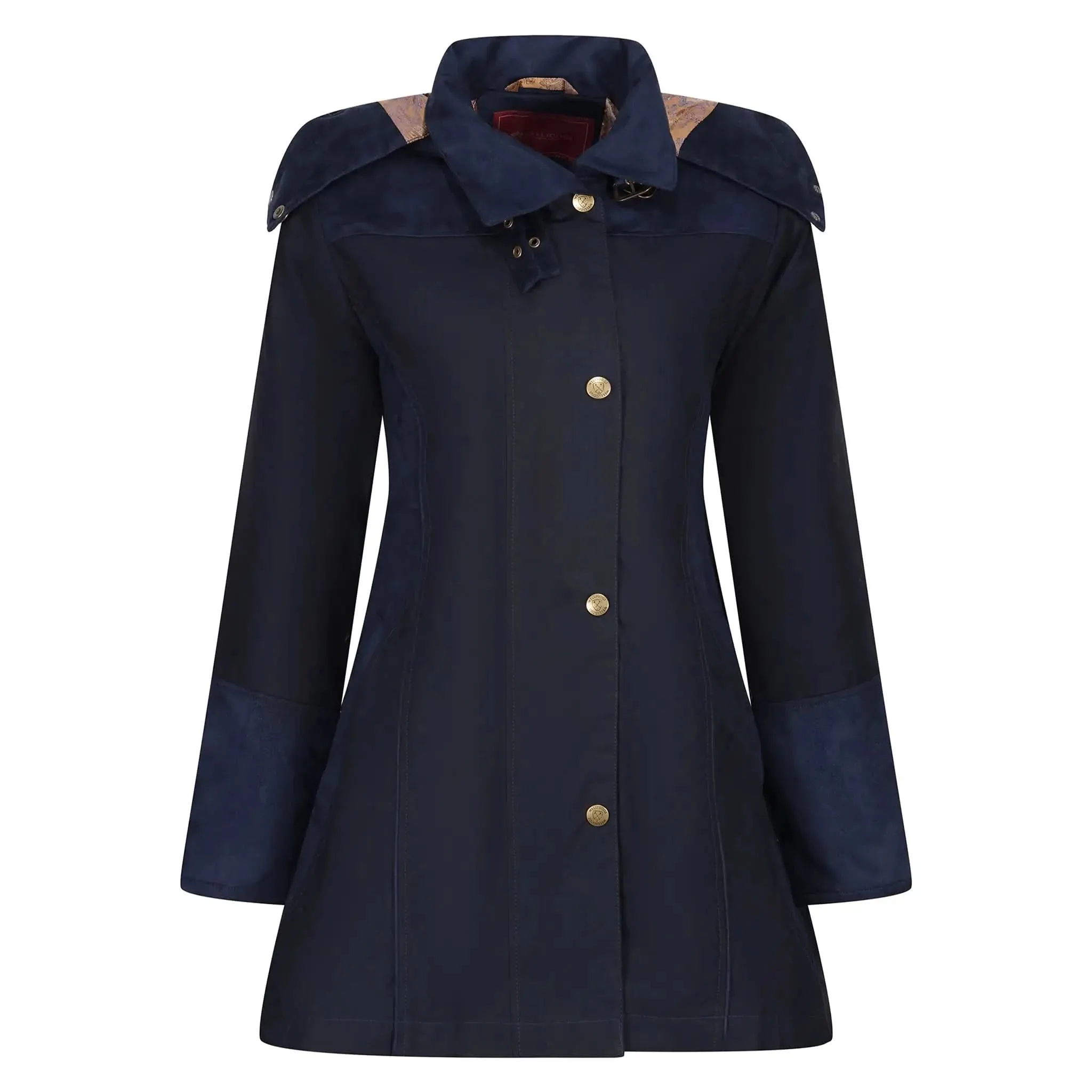 Perdita Navy Waterproof Coat