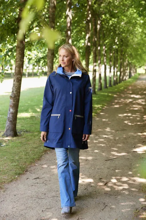 Regn Freya Raincoat - Navy