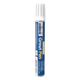 Ronseal 7Ml White One Coat Grout Pen