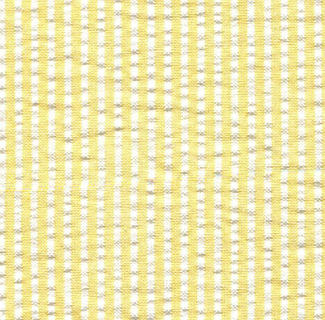 Seersucker Sailor Pencil Dress in Pale Yellow Stripe