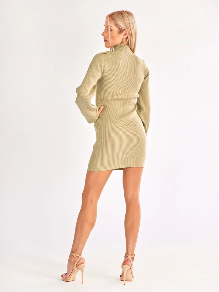 TEEK - Knitted Stretchable Sweater Dress