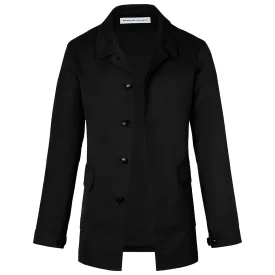 THE BLACK MONACO II SHORT TRENCH COAT