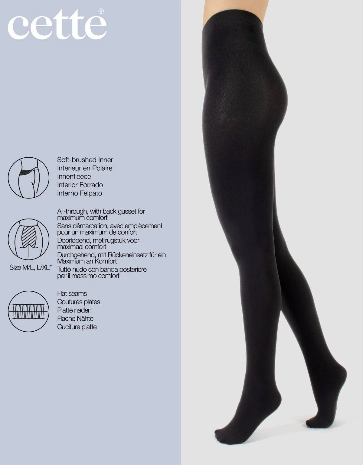 Thermal Fleece Lined Tights