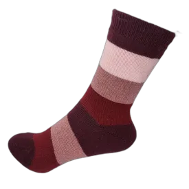 VERA TUCCI STRIPE PATTERN WOMEN'S THERMAL WINTER SOCKS RMD2305-88-05 NEW FOR AW23!