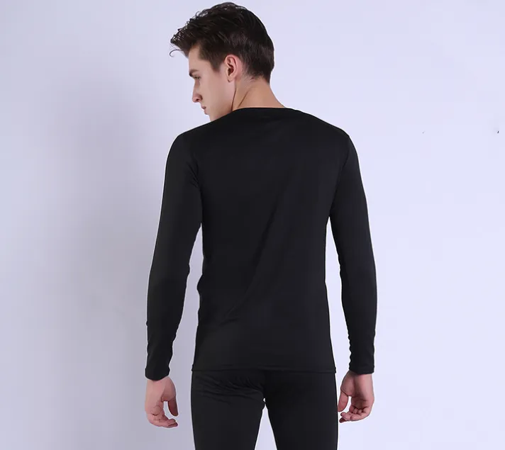 Warm Tights Winter Men Round Neck