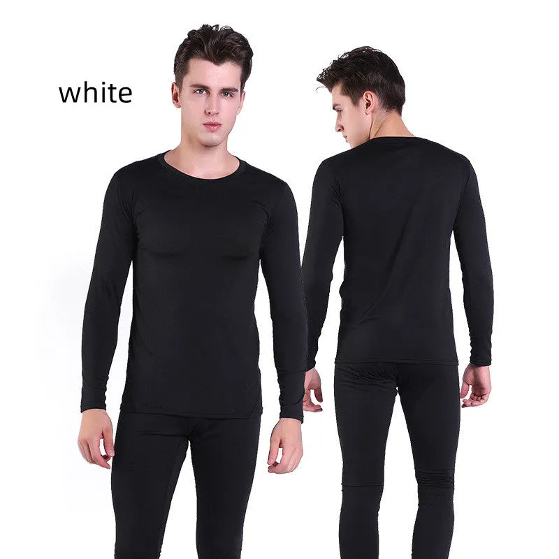 Warm Tights Winter Men Round Neck