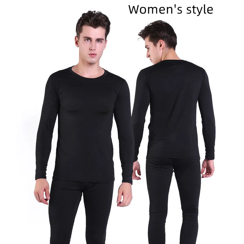 Warm Tights Winter Men Round Neck