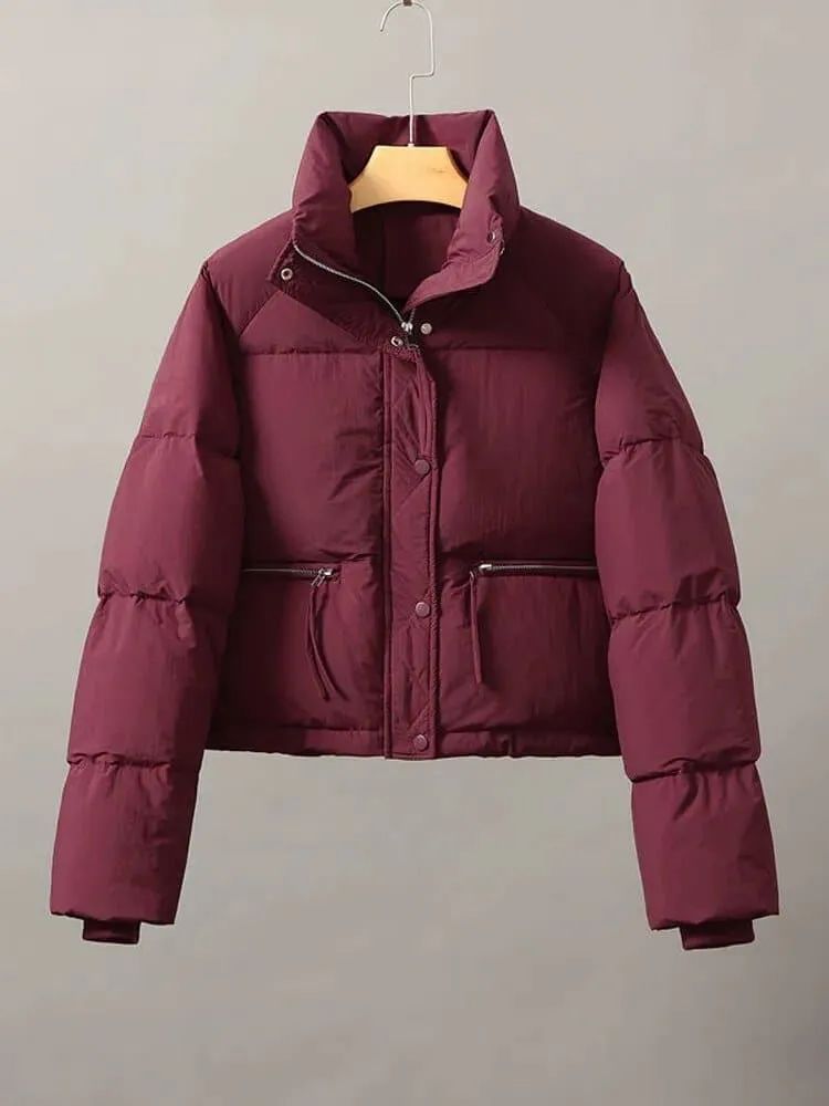 Winter Puffer Jacket - Stylish and Cozy Women's Parka for Cold Weather