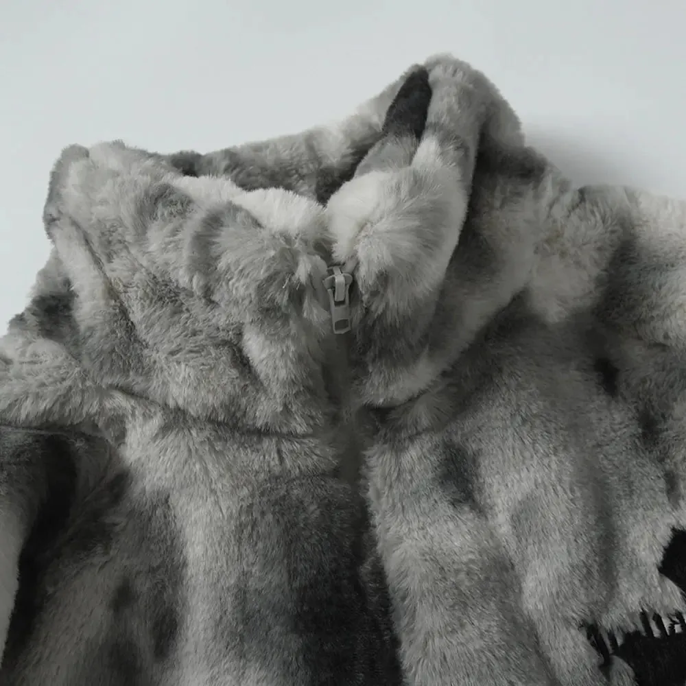 Winter Rabbit Fur Jacket