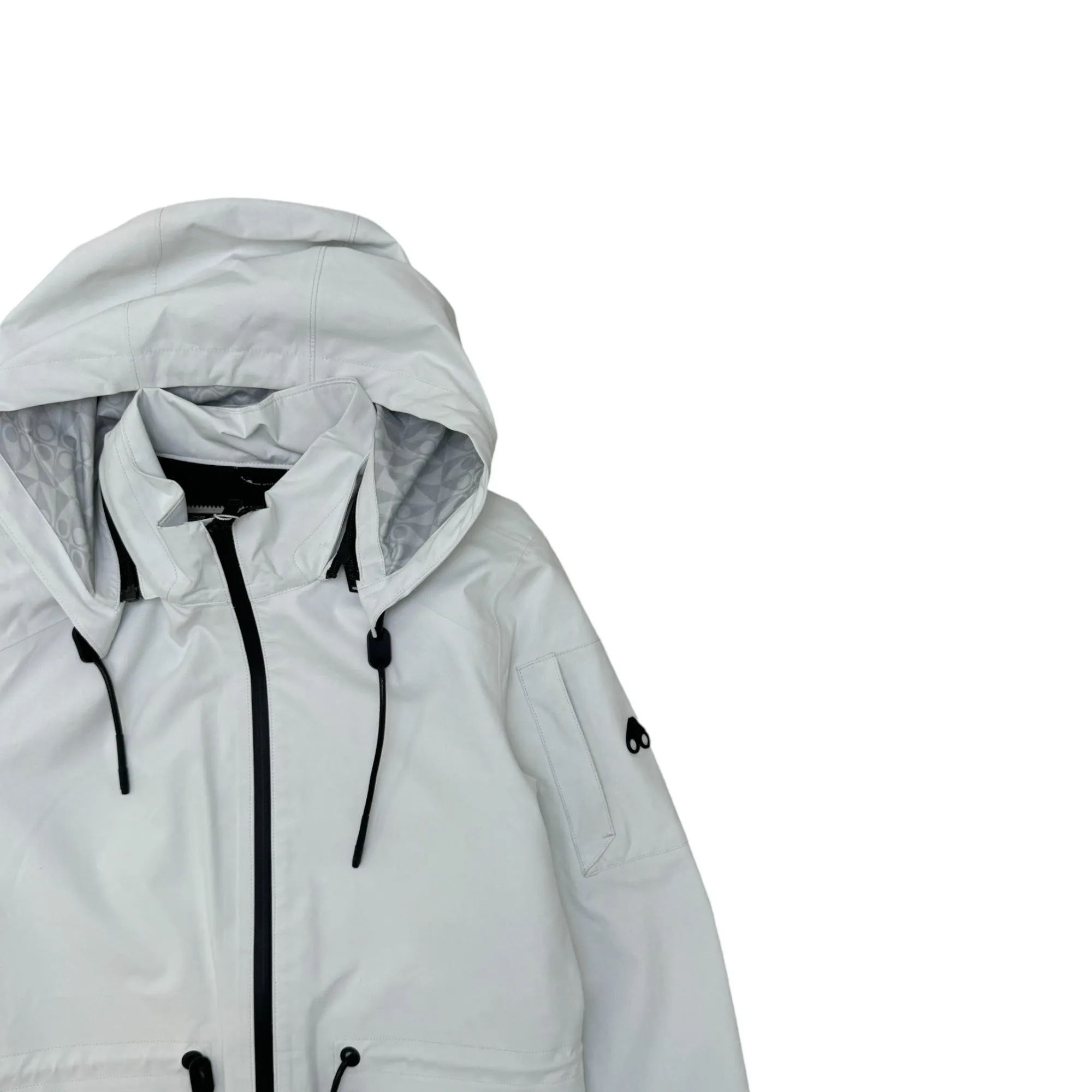 Women's Derozer Anorak Jacket White Size S